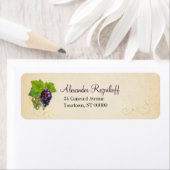 Trauben-Rebe-Rücksendeadresse (Insitu)