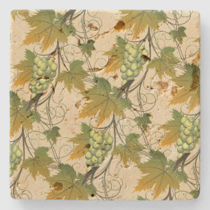 Trauben-Rebe-Stein-Untersetzer Steinuntersetzer