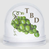 Trauben Schneeglobe Schneekugeln (Vorderseite)