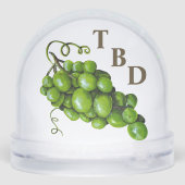 Trauben Schneeglobe Schneekugeln (Rückseite)