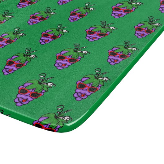 Trauben Schneidebrett (Ecke)