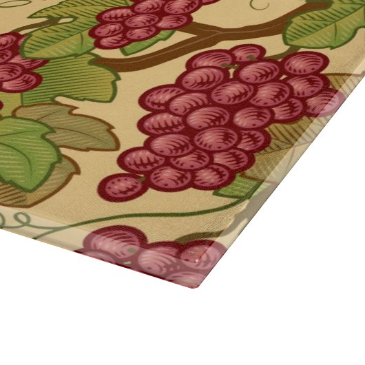 Trauben Schneidebrett (Ecke)