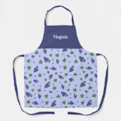 Trauben Schürze (Vorderseite)