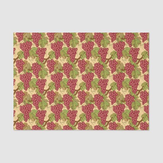 Trauben Seidenpapier (Vorderseite)