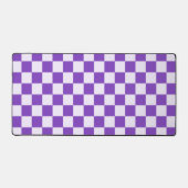 Trauben-Sodaschachbrettmuster Schreibtischunterlage (Vorderseite)