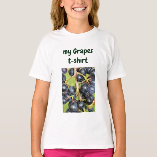 Trauben T-Shirt (Vorderseite)