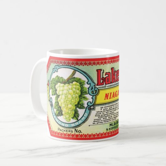 Trauben Tasse (Vorderseite Links)