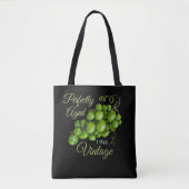 Trauben Totbeutel Tasche (Vorderseite)