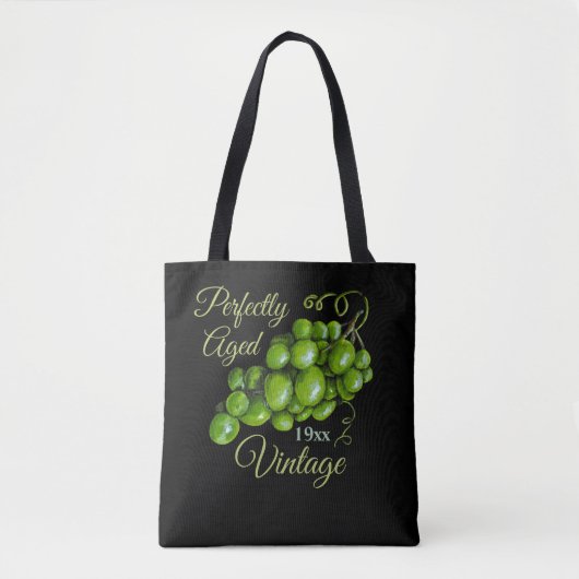 Trauben Totbeutel Tasche (Vorderseite)