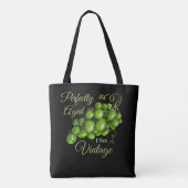 Trauben Totbeutel Tasche (Rückseite)