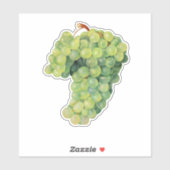 Trauben, Trauben Aufkleber (Blatt)