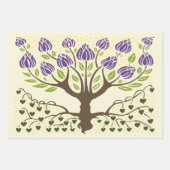 Trauben und Bäume von Aubrey Beardsley Geschenkpapier Set (Vorderseite 3)