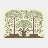 Trauben und Bäume von Aubrey Beardsley Geschenkpapier Set (Vorderseite 2)