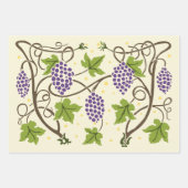 Trauben und Bäume von Aubrey Beardsley Geschenkpapier Set (Vorderseite)