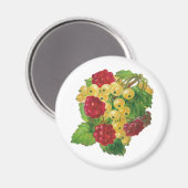 Trauben- und Berries-Magnete Magnet (Vorderseite/Rückseite)