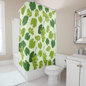 Trauben und Blätter Duschvorhang (Beispiel)
