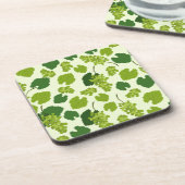 Trauben und Blätter Getränkeuntersetzer (Linke Seite)