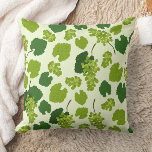 Trauben und Blätter Kissen