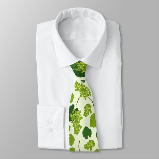 Trauben und Blätter Krawatte (Gebunden)