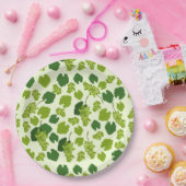 Trauben und Blätter Pappteller (Party)