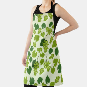 Trauben und Blätter Schürze