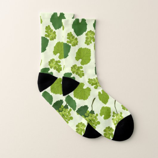 Trauben und Blätter Socken (Paar)