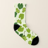 Trauben und Blätter Socken (Links - Innen)