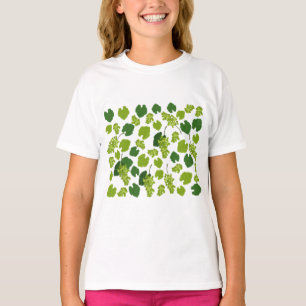 Trauben und Blätter T-Shirt