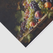 Trauben und Fruchtstleben - Malerei entfallen Seidenpapier (Ausschnitt)