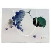 Trauben und Maus, Watanabe Seitei Große Geschenktüte (Rückseite)