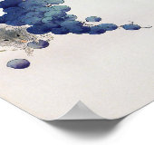 Trauben und Maus, Watanabe Seitei Poster (Ecke)