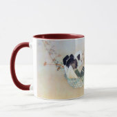Trauben und Maus, Watanabe Seitei Tasse (Links)