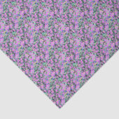 Trauben- und Mooszettel Seidenpapier (Ausschnitt)