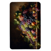 Trauben und Obst Stillleben Malerei Magnet (Vertikal)