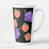 Trauben und Pfirsiche Milchtasse (Rechts)