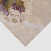 Trauben und Reben Wasserfarben Seidenpapier (Detail)