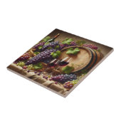 Trauben und Stillleben Fliese (Seite)