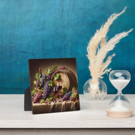 Trauben und Stillleben Fotoplatte (InSitu)