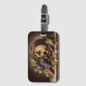 Trauben und Stillleben Gepäckanhänger (Vorderseite Vertikal)