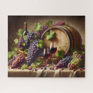 Trauben und Stillleben Puzzle