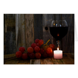 Trauben und Weinglühen