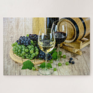 Trauben- und Weinrätsel Puzzle