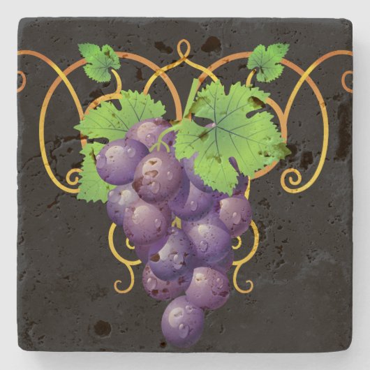 Trauben Untersetzer (Vorderseite)