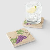 Trauben Untersetzer (Seitenansicht)