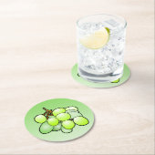 Trauben Untersetzer aus Pappe (Vor Ort)