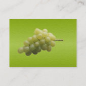 Trauben-Visitenkarte Visitenkarte (Rückseite)