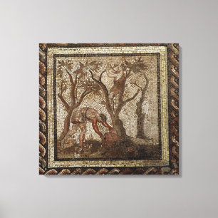 Trauben, von Heilig-Romain-en-Gallone ernten Leinwanddruck