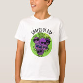Trauben von Rap Funny Fruit Pun T-Shirt (Vorderseite)