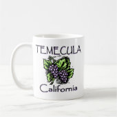 Trauben von Temecula Kaffeetasse (Links)