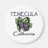Trauben von Temecula Magnet (Vorne)